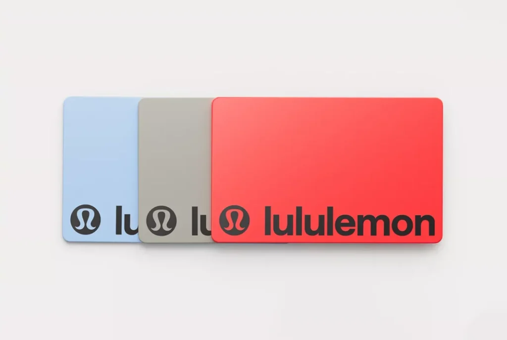 Lululemon gift card